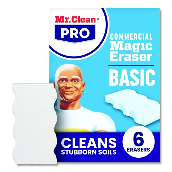Mr. Clean Magic Eraser Original Scrubbers, 6 Per Box, Case Of 6 Boxes