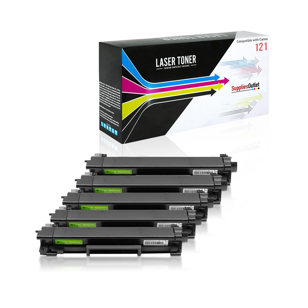 Compatible Canon 121 Toner - 5,000 Page Yield