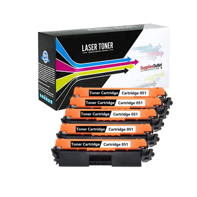 Compatible Canon 051 (Black) Toner Cartridge - 1,700 Page Yield