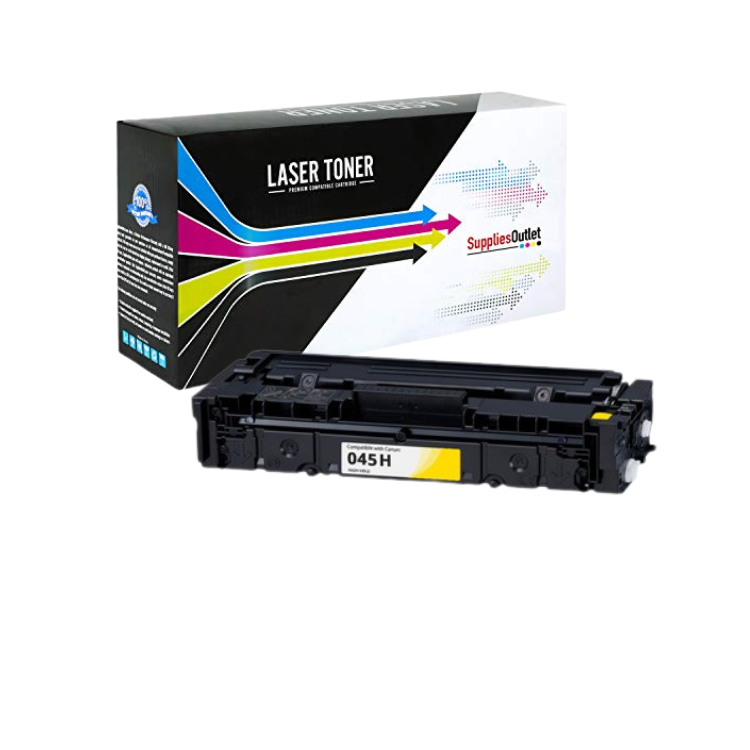 Compatible Canon 045H (All Colors) Toner Cartridge - Black 2,800 - Color 2,200 Page Yield