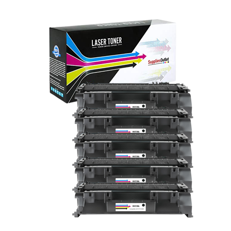 Compatible HP 80A MICR (CF280) Black Toner Cartridge - 2,700 Page Yield