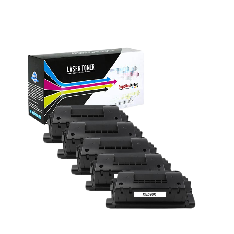 Compatible HP 90X (CE390X) Black High yield Toner Cartridge - 24,000 Page Yield