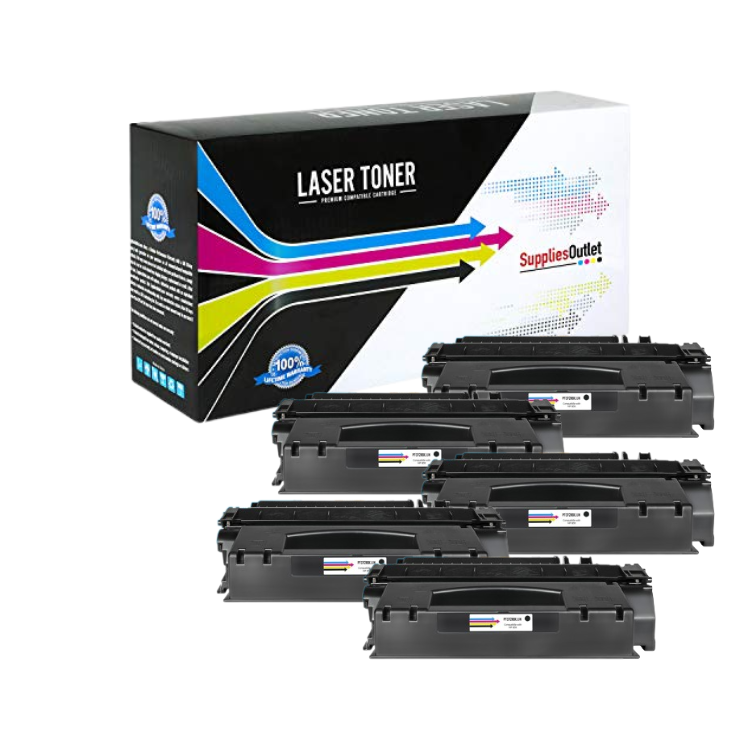 Compatible HP 80X (CF280X) Black High Yield Jumbo Toner Cartridge - 13,000 Page Yield