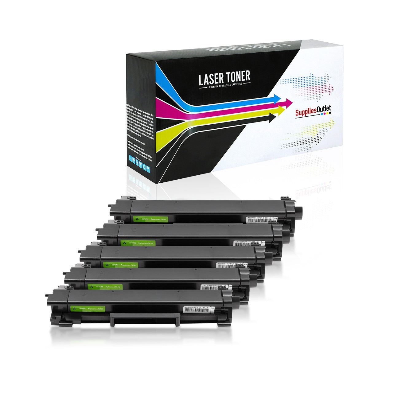Compatible HP 83A (CF283A) Black Toner Cartridge - 1,500 Page Yield