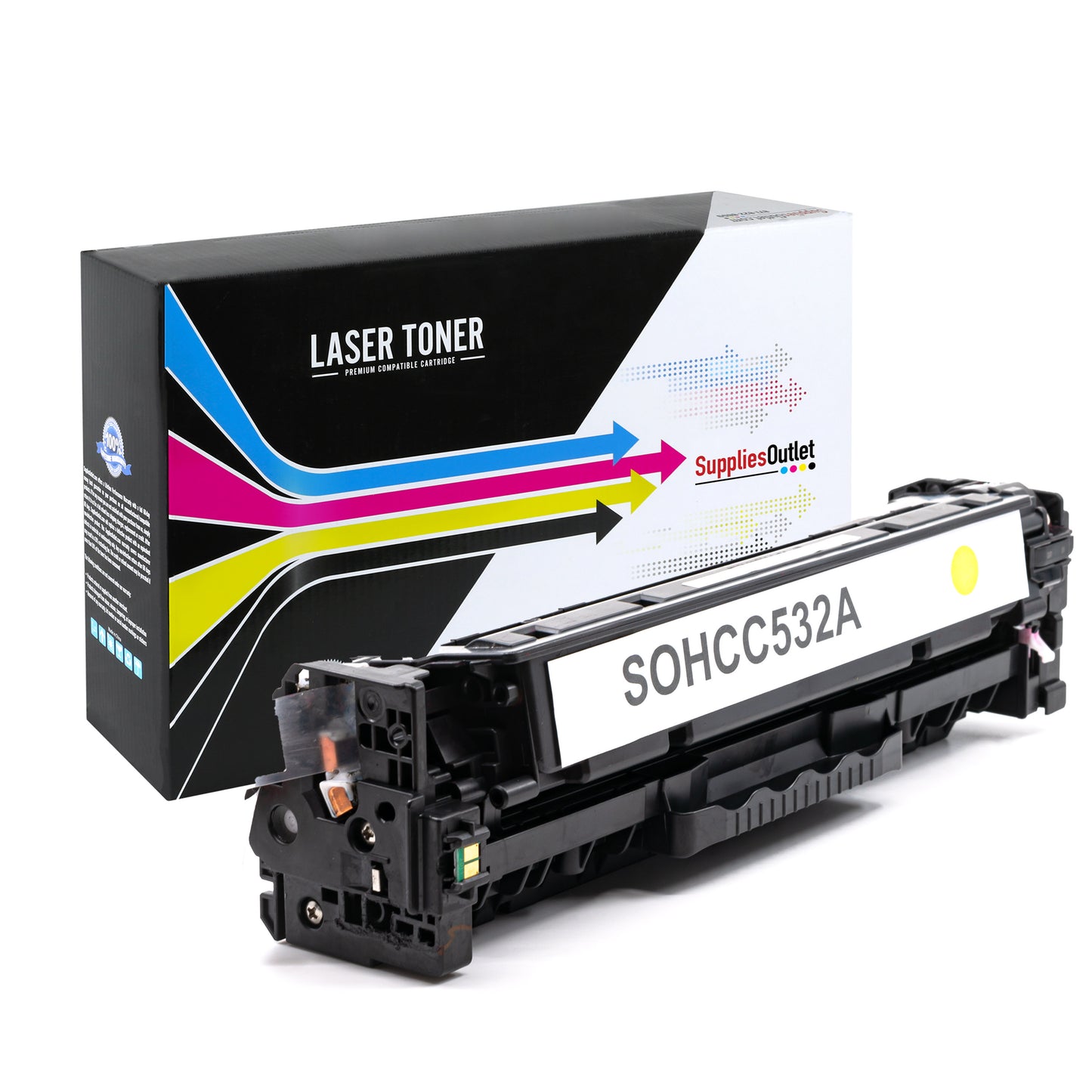 Compatible HP 304A (All Colors) Toner Cartridge - Black 3,500 - Color 2,800 Page Yield