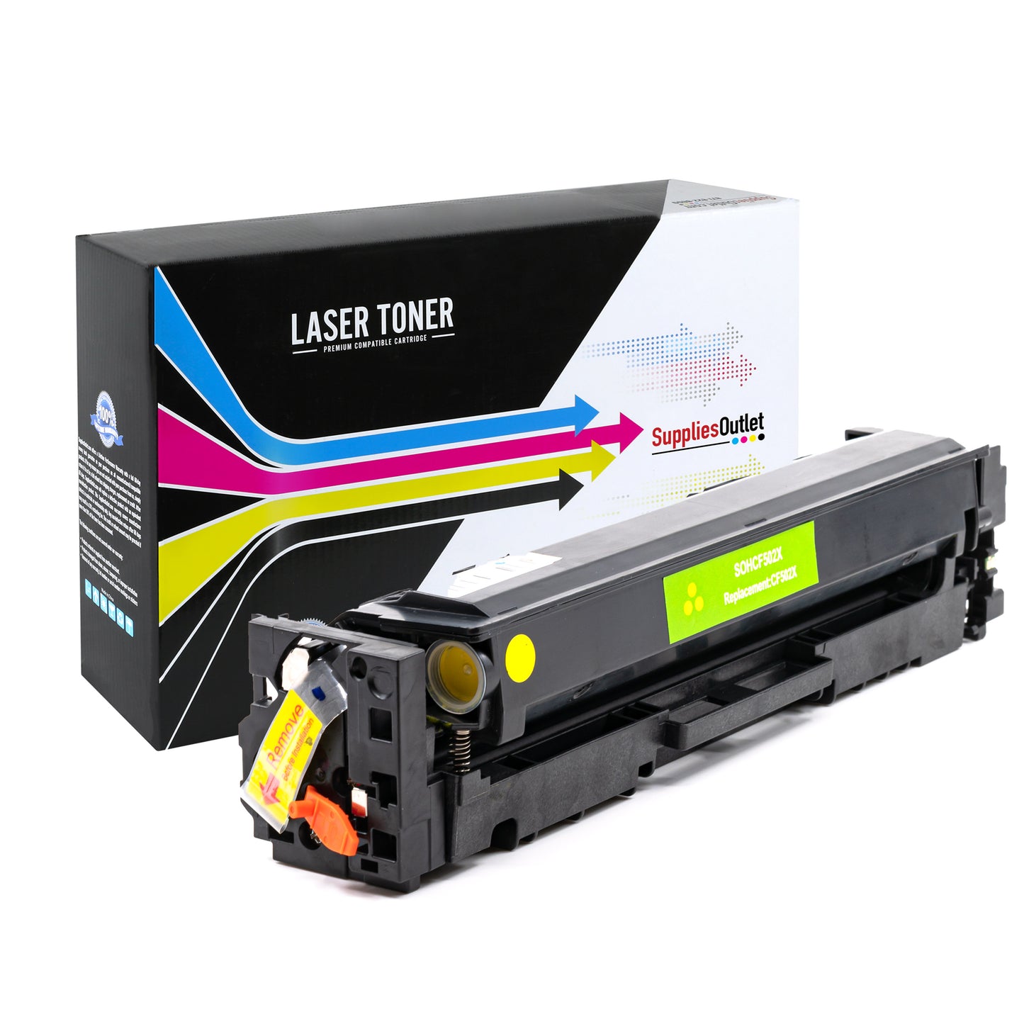 Compatible HP 202X (All Colors) High Yield Toner Cartridge - Black 3,200 - Color 2,500 Page Yield