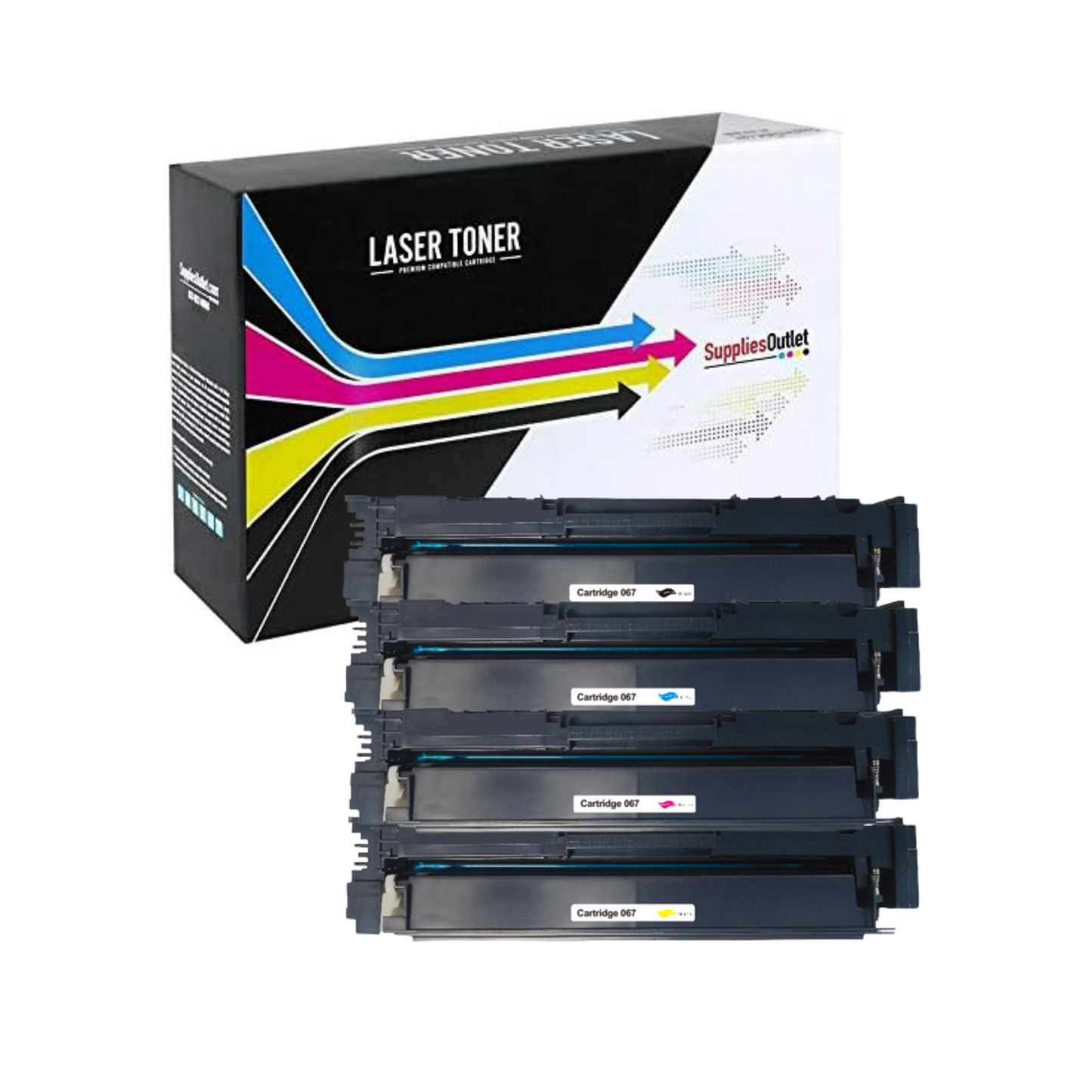 Canon 067H (067X) High Yield Toner Compatible