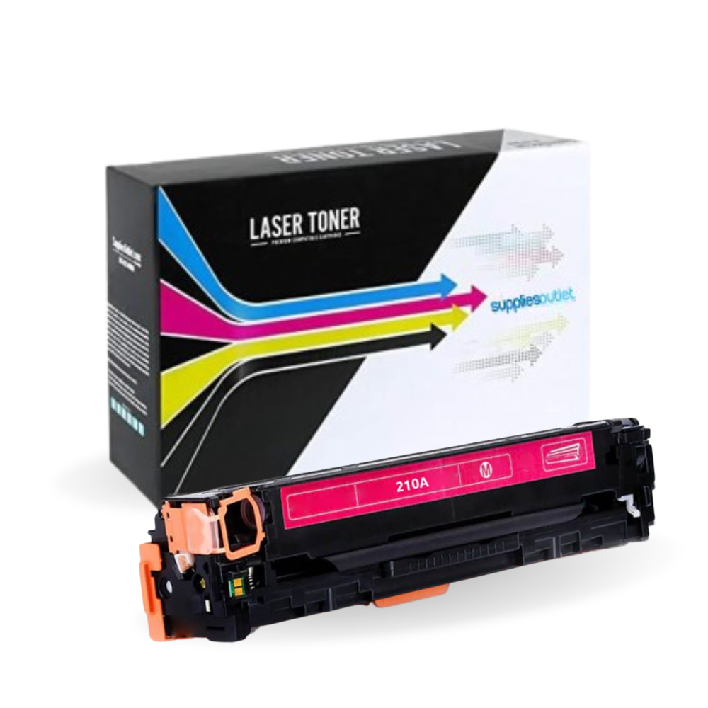 Compatible HP 210A (All Colors) Toner Cartridge - Black 2,000- Color 1,800 Page Yield