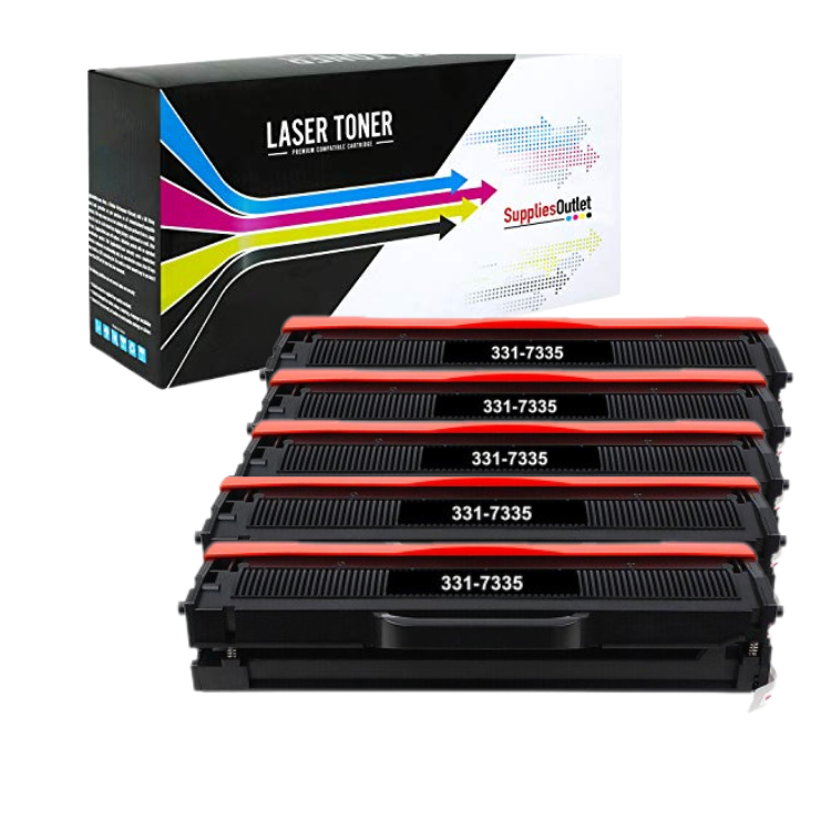 Compatible Dell 331-7335 (HF442) Black Toner Cartridge - 1,500 Page Yield