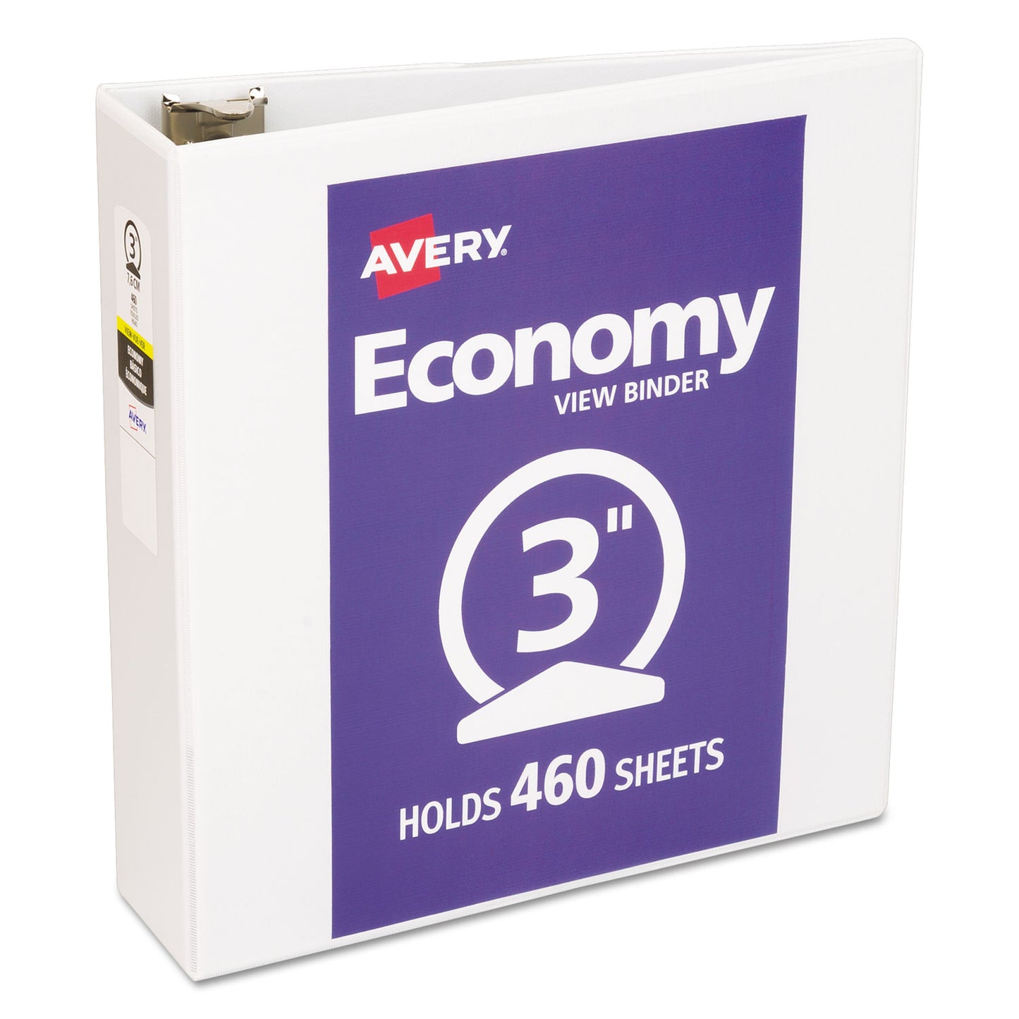 Economy View Binder with Round Rings (White) by Avery
