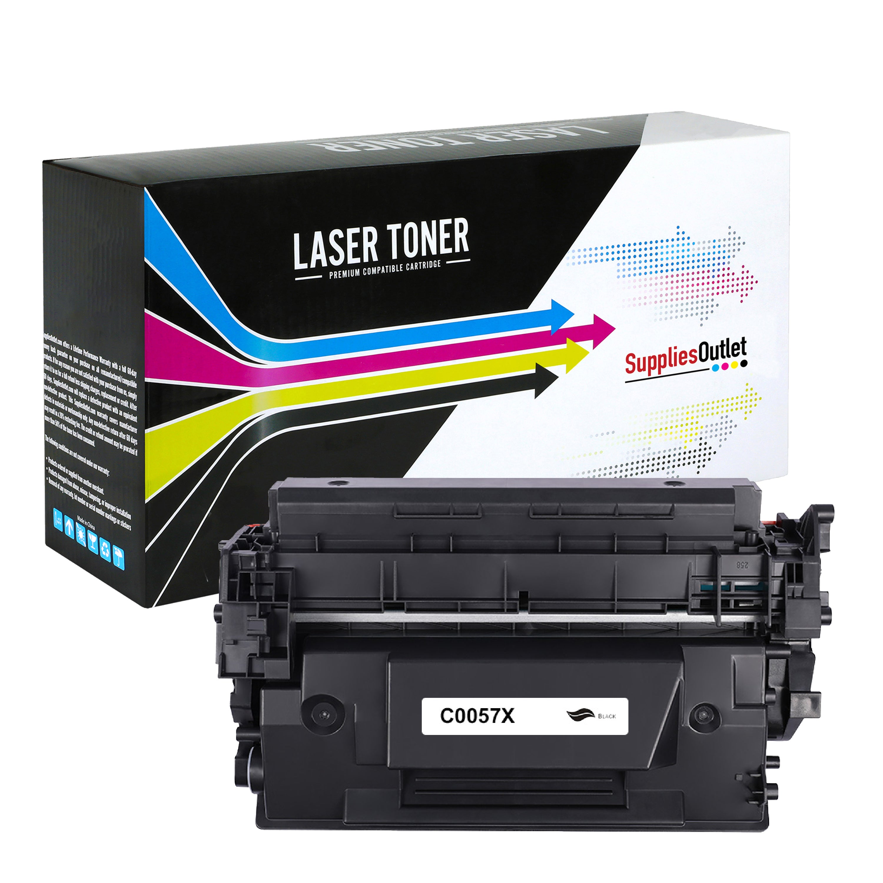 Compatible Canon 057H (Black) Toner Cartridge High Yield - 10,000
