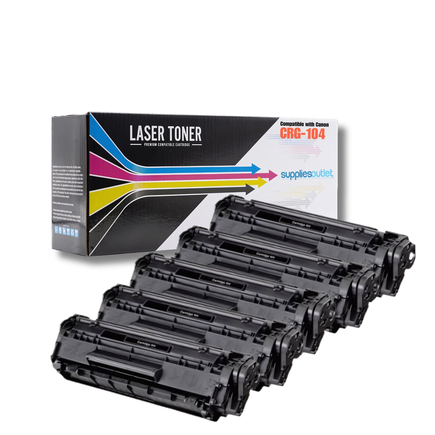 Canon 104 Black Toner - Compatible