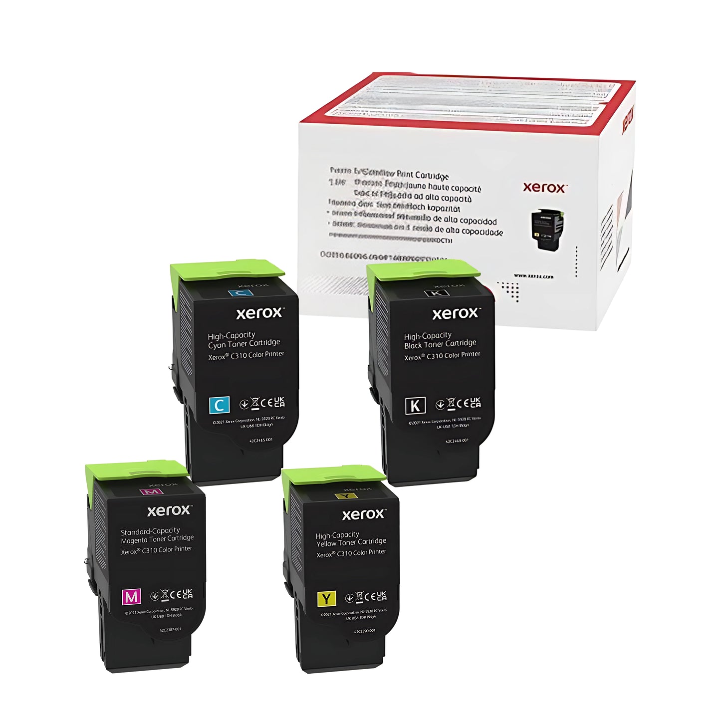 Xerox 006R0436 Ink Cartridge 8,000 Black 5,500 Color - Page Yield