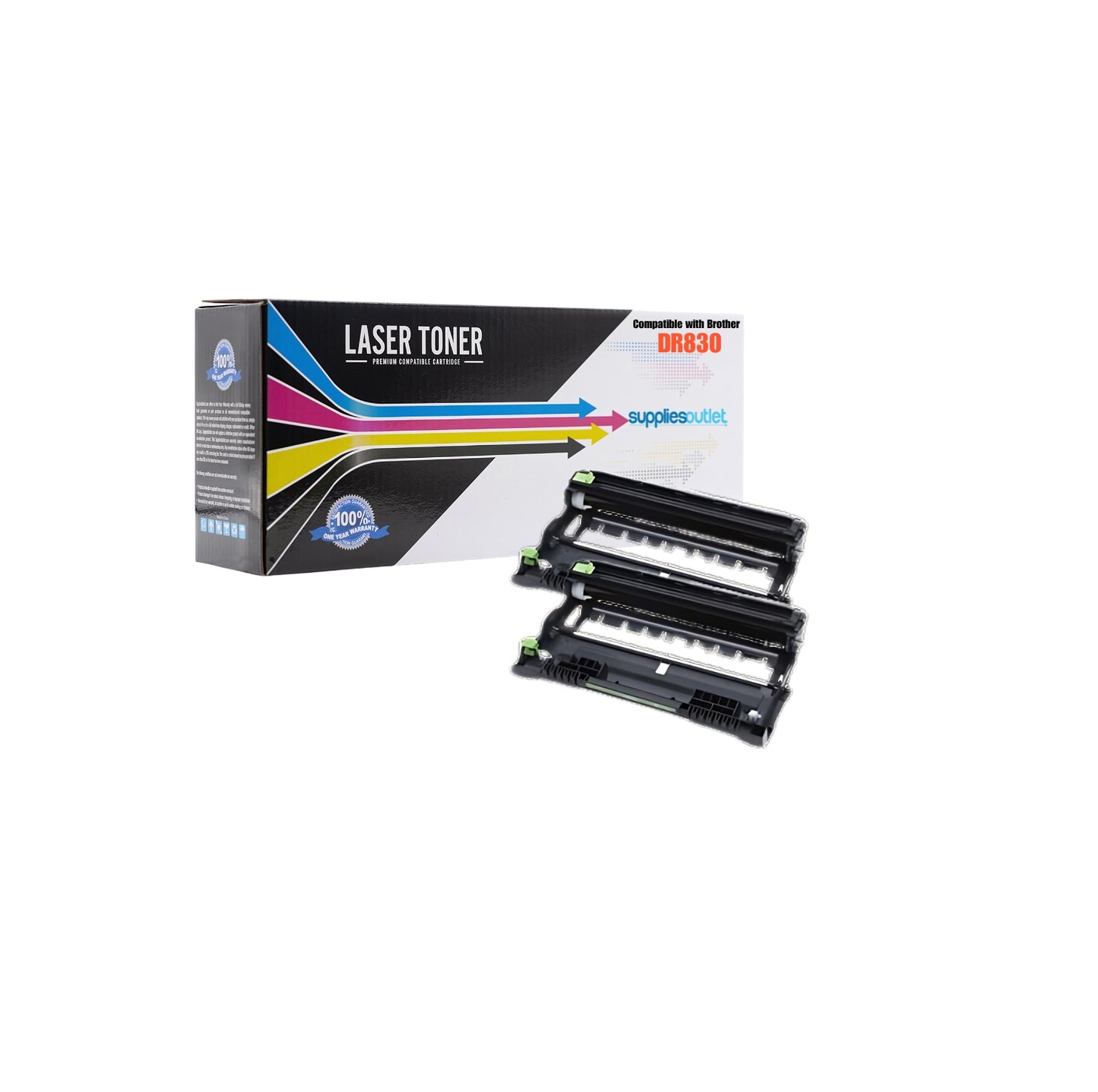Compatible Brother DR830 (Black) Drum Unit - 15,000 Page Yield