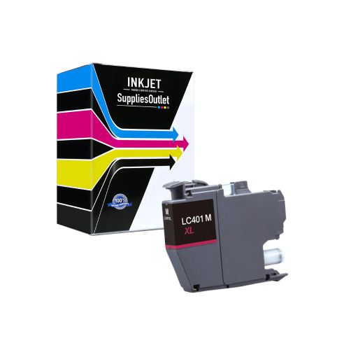 Compatible Brother LC401XL (All Colors) High Yield Ink Cartridge - 500 Page Yield