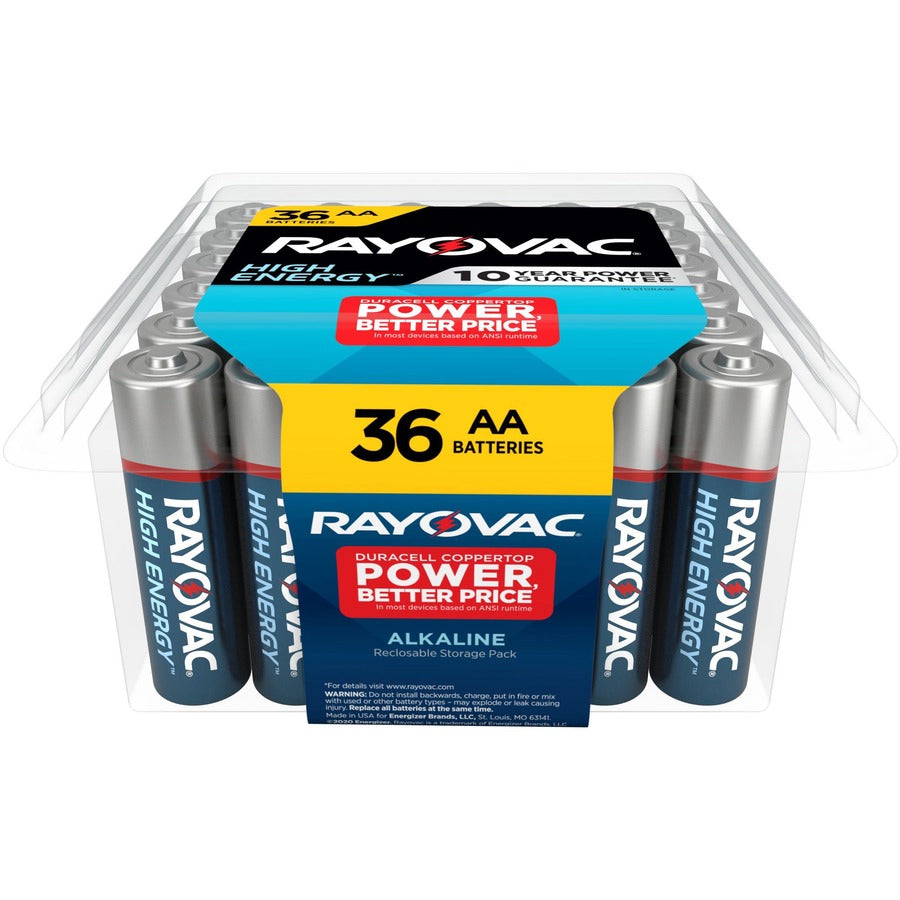 Rayovac High Energy Alkaline AA Batteries