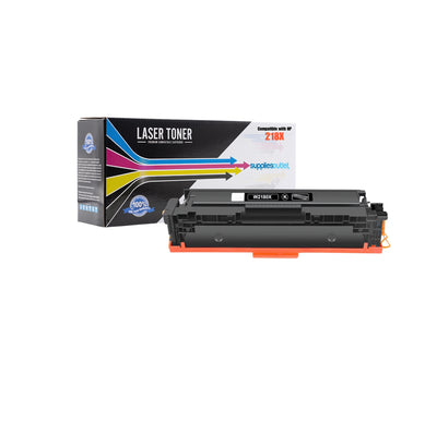 Compatible HP 218X Black High Yield Toner With Chip