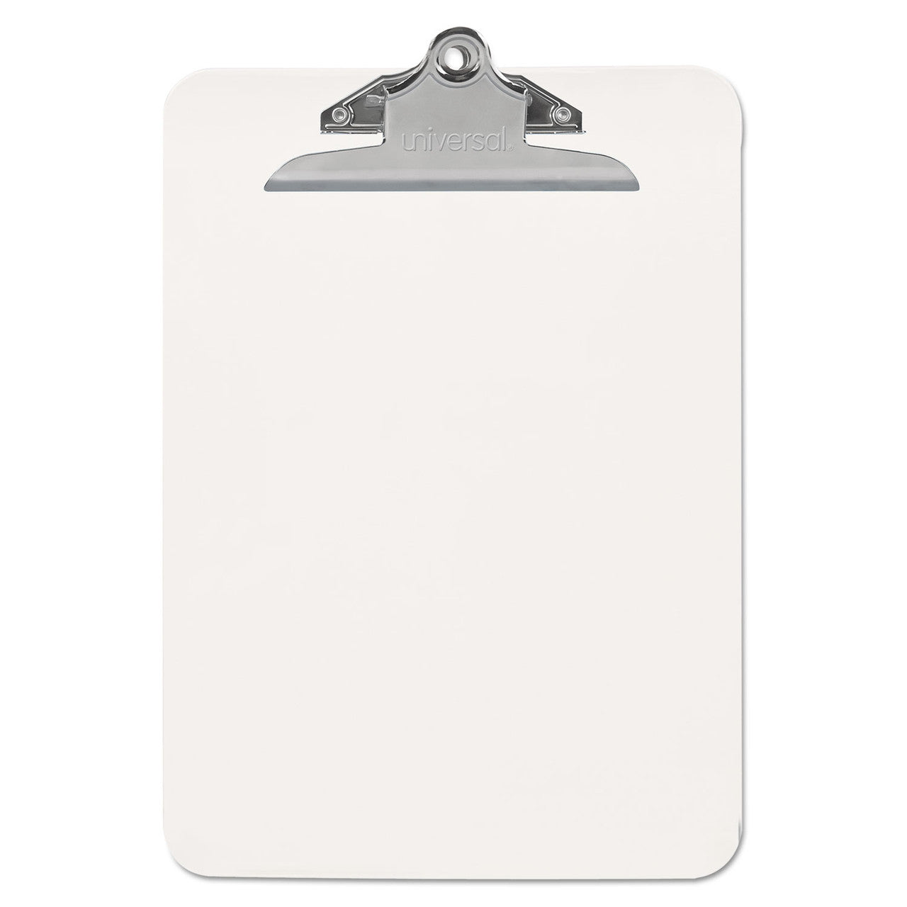 Universal Plastic Clipboard with High Capacity Clip
