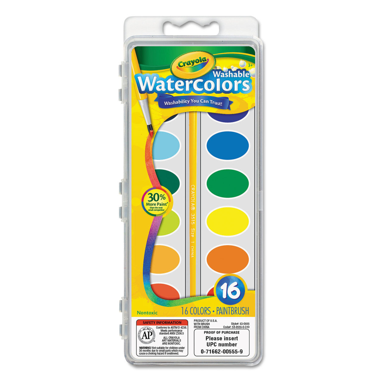 Crayola Washable Watercolor Paint