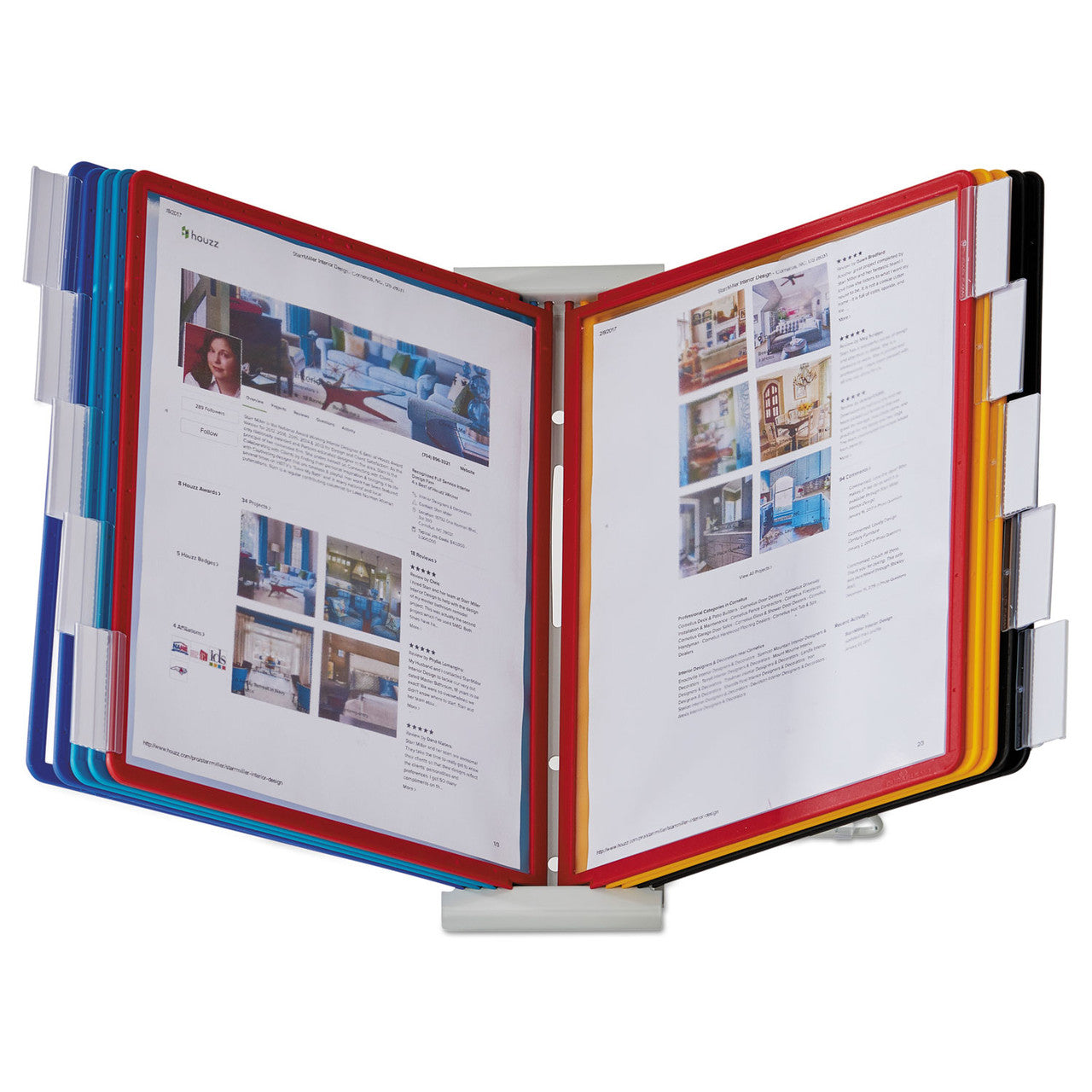 Durable InstaView Expandable Desktop Reference System