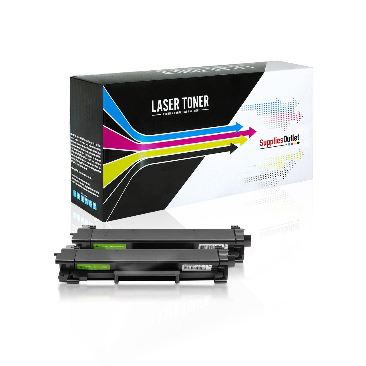 Compatible HP 55A (CE255A) Black Toner Cartridge - 6,000 Page yield