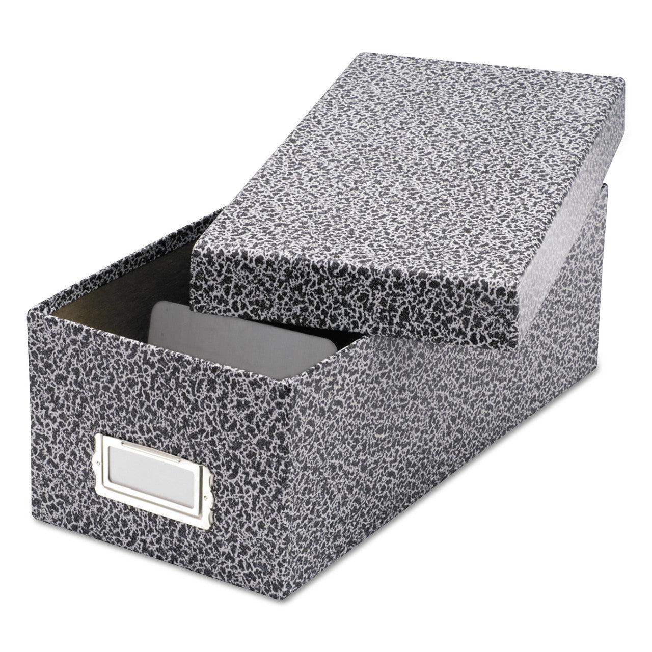 Oxford Reinforced Board Card File with Lift-Off Cover