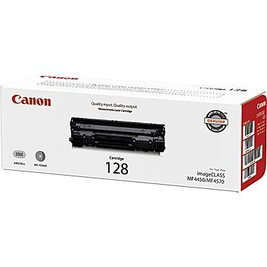 Canon 128 Black Toner Cartridge - 2,100 Page Yield