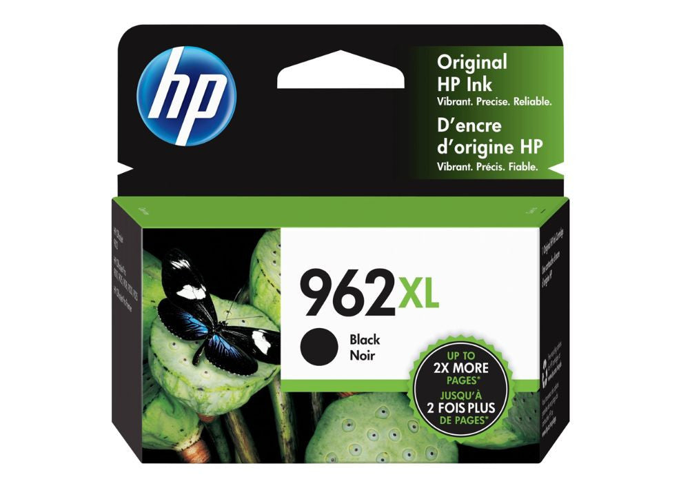 HP 962XL Ink Cartridge (All Colors) High Yield Ink Cartridge - Black 2,000 - Color 1,600 Page Yield
