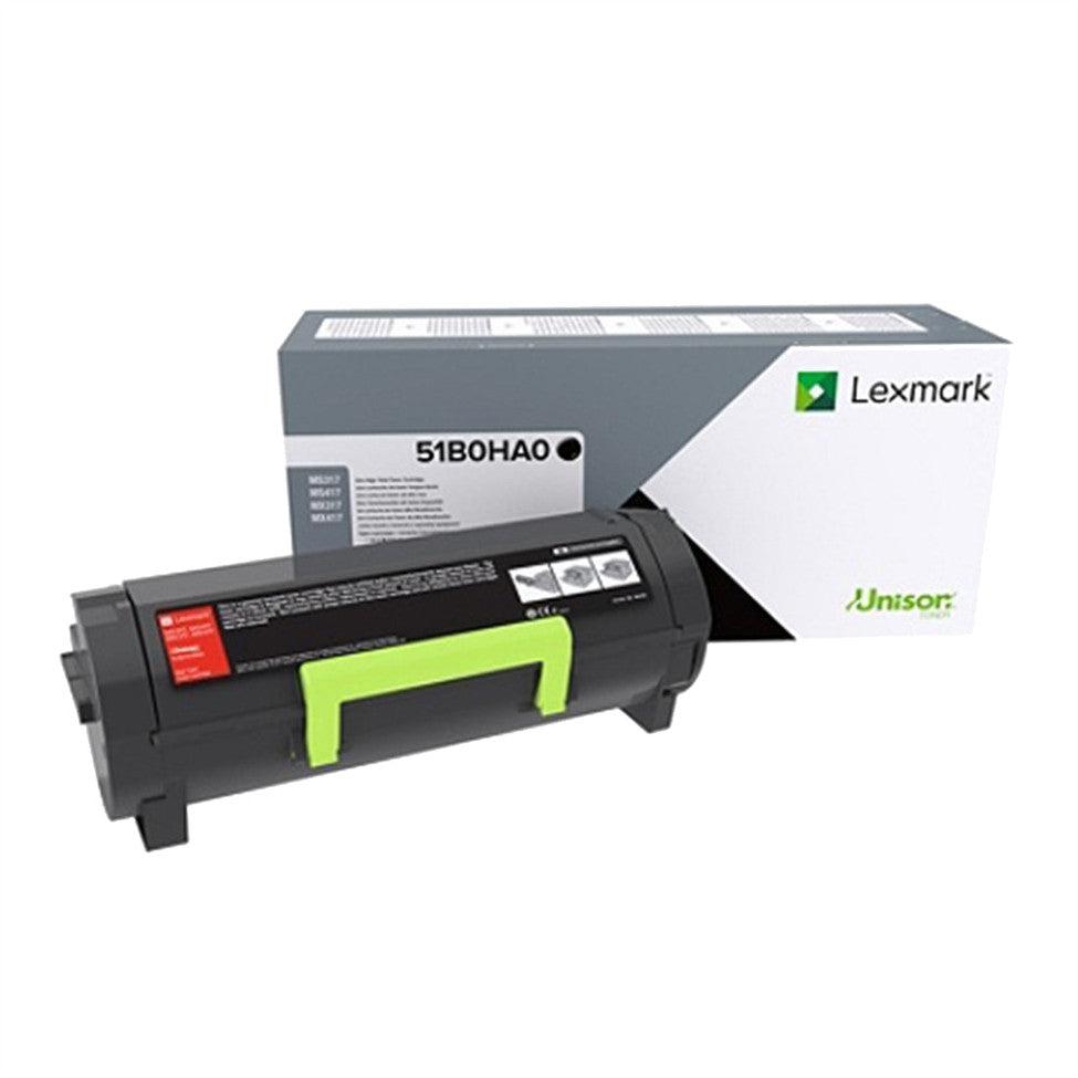 Lexmark 51B0HA0 Toner Cartridge (Black, High Yield)