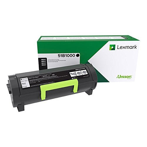 Lexmark 51B1000 Return Program Toner Cartridge (Black)