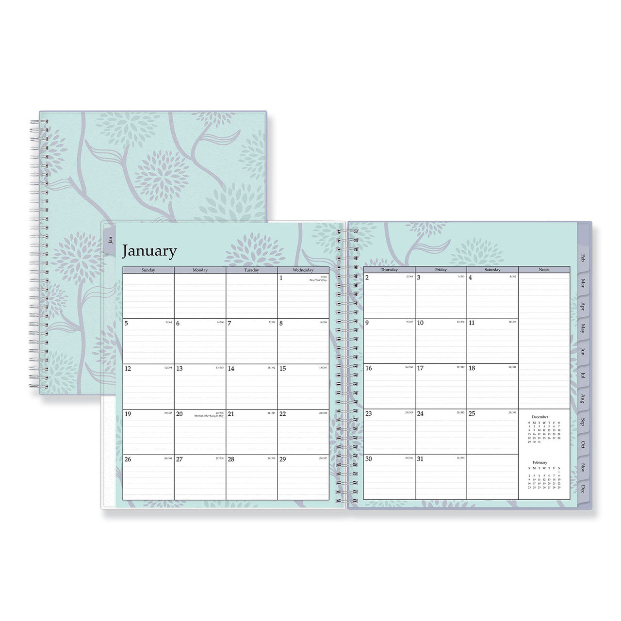 Blue Sky Rue Du Flore Wirebound Planner