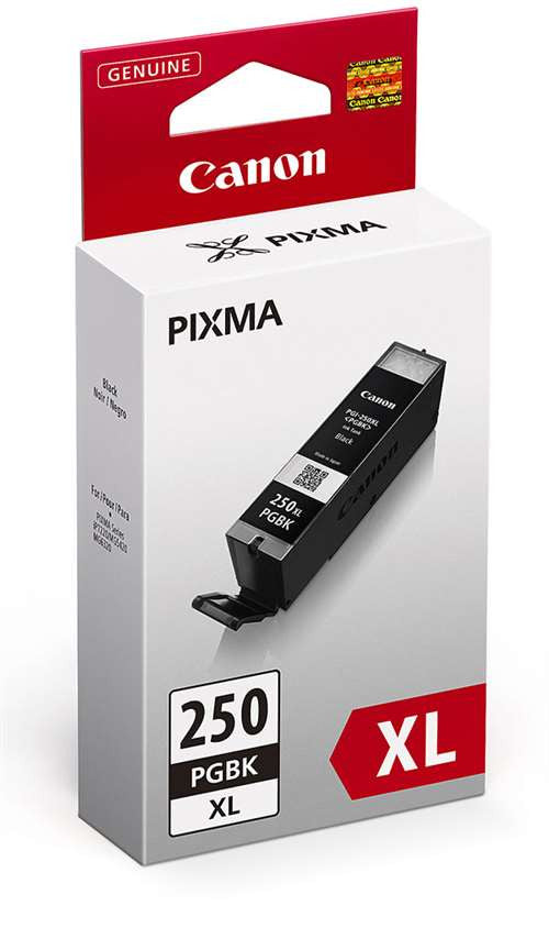 Canon PGI-250XL Ink Cartridge (Pigment Black, High Yield)