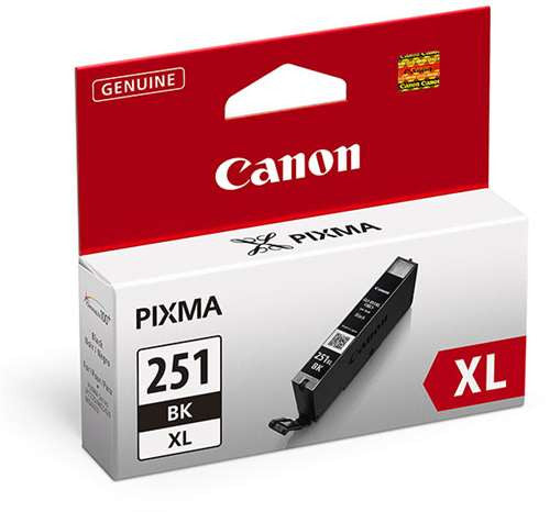 Canon PGI-250XL/CLI-251 (All Colors) High Yield Ink Cartridge - Black 800 - Color 600 Page Yield
