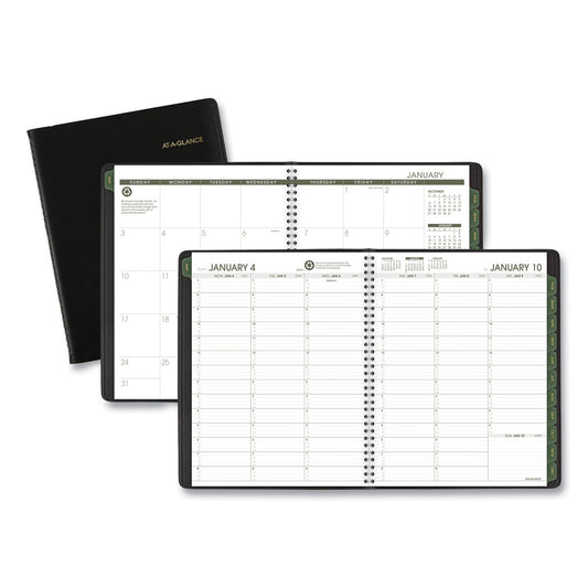 AT-A-GLANCE Recycled Weekly-Monthly Appointment Book