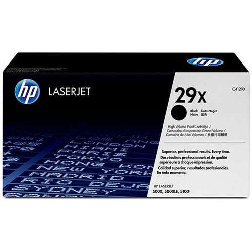 HP C4129X Toner Cartridge (Black, High Yield)