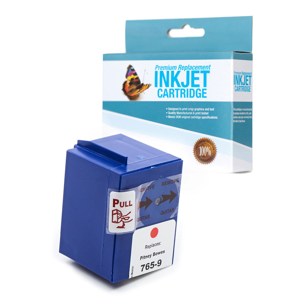 Compatible Pitney Bowes 765-9 Ink Cartridge (Red) by SuppliesOutlet