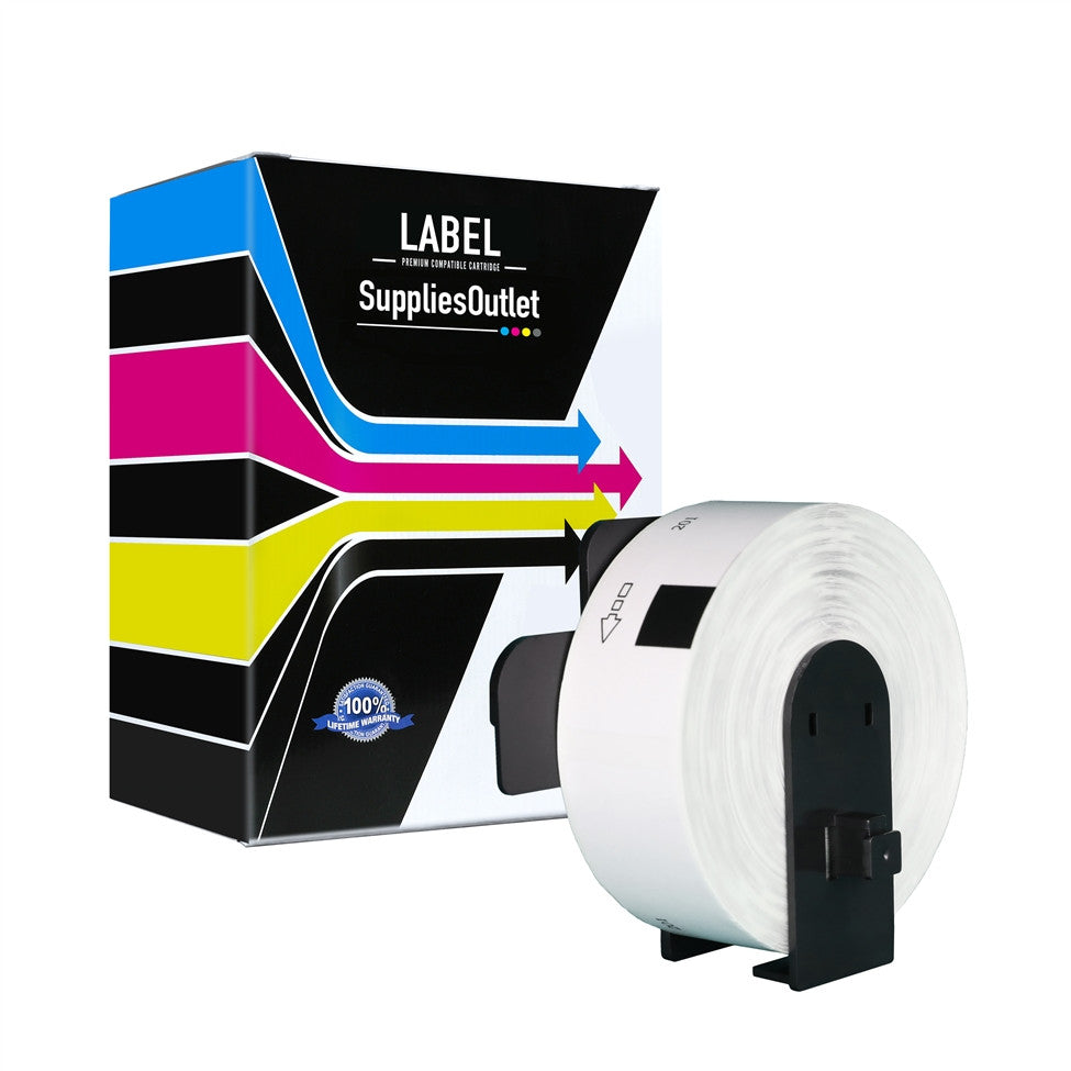 Compatible Brother DK-1201 Paper White Address Labels