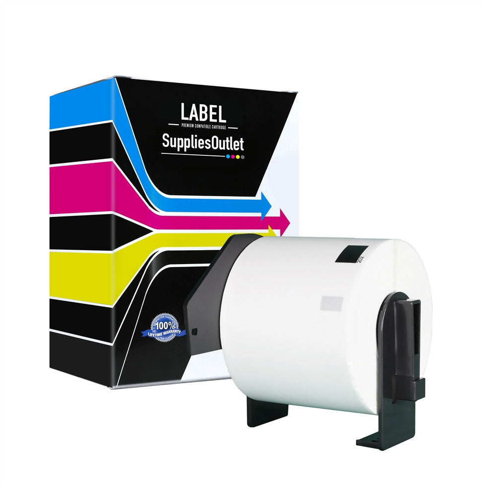 Compatible Brother DK-1202 White Paper Address Labels