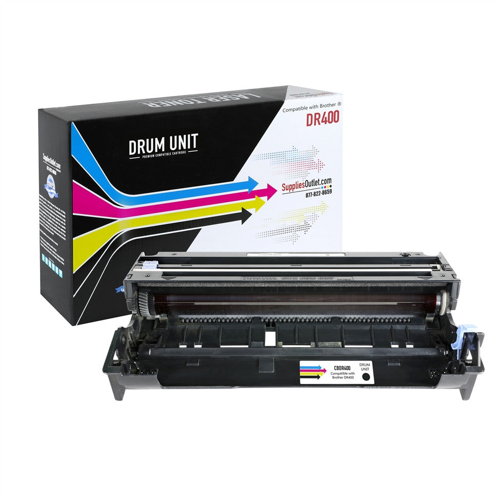 Compatible Brother DR400 Drum Unit (Black) by SuppliesOutlet