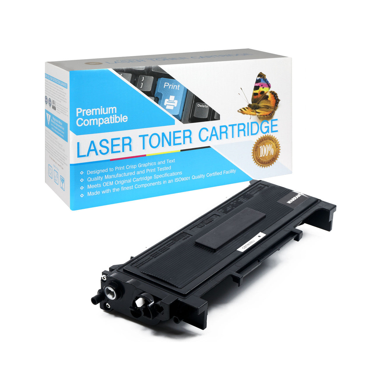 Compatible Brother TN350 (Black) Toner Cartridge Jumbo - 5,000 Page Yield