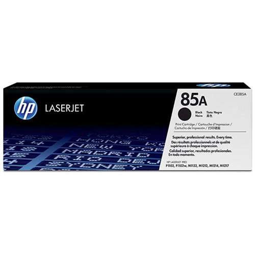 HP 85A (CE285A) Black Toner Cartridge - 1,600 Page Yield
