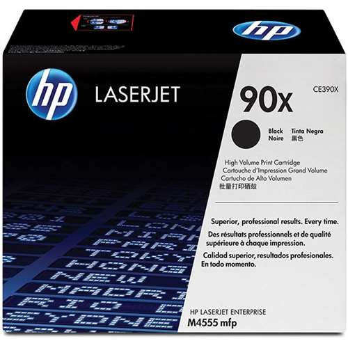 HP 90X (CE390X) Black High yield Toner Cartridge - 24,000 Page Yield