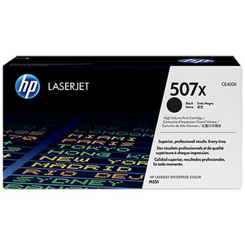 HP CE400X Toner Cartridge (Black, High Yield)