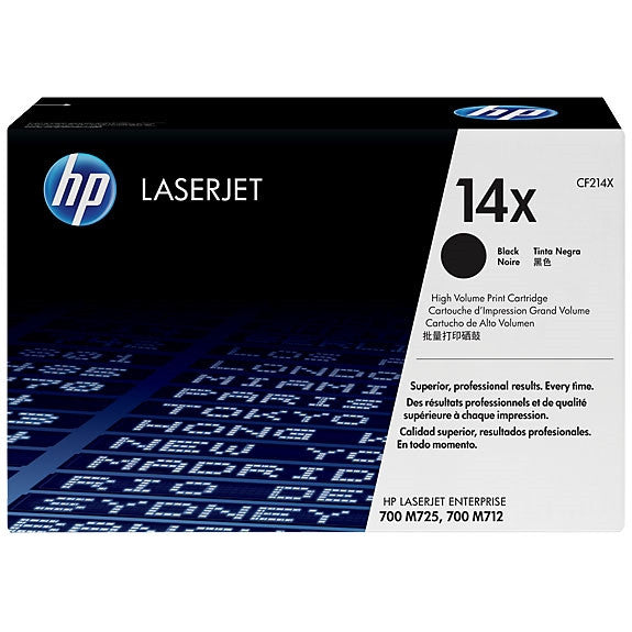 HP CF214X Toner Cartridge (Black, High Yield)