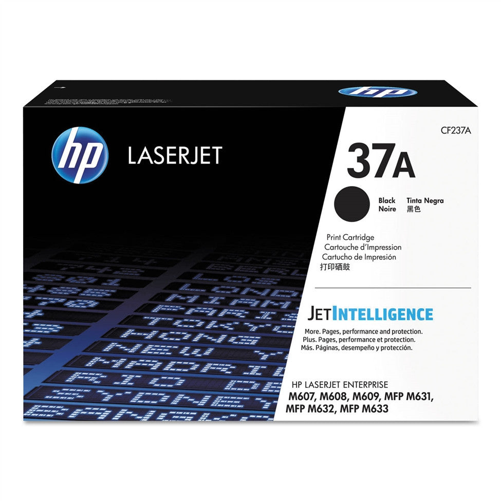 HP 37A (CF237A) Black Toner Cartridge - 11,000 Page Yield