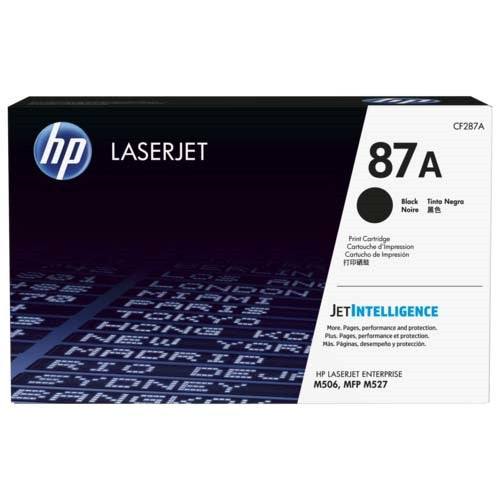 HP 87A (CF287A) Black Toner Cartridge - 9,000 Page Yield
