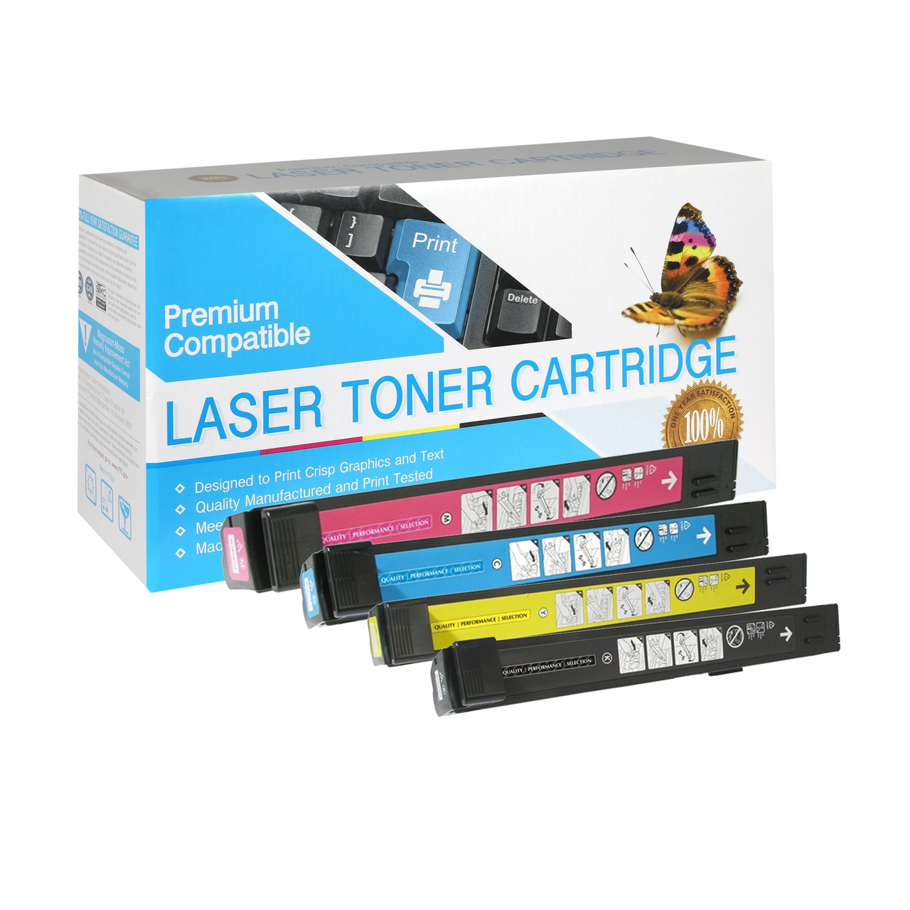 Compatible HP 823A Toner Cartridge (All Colors) by SuppliesOutlet