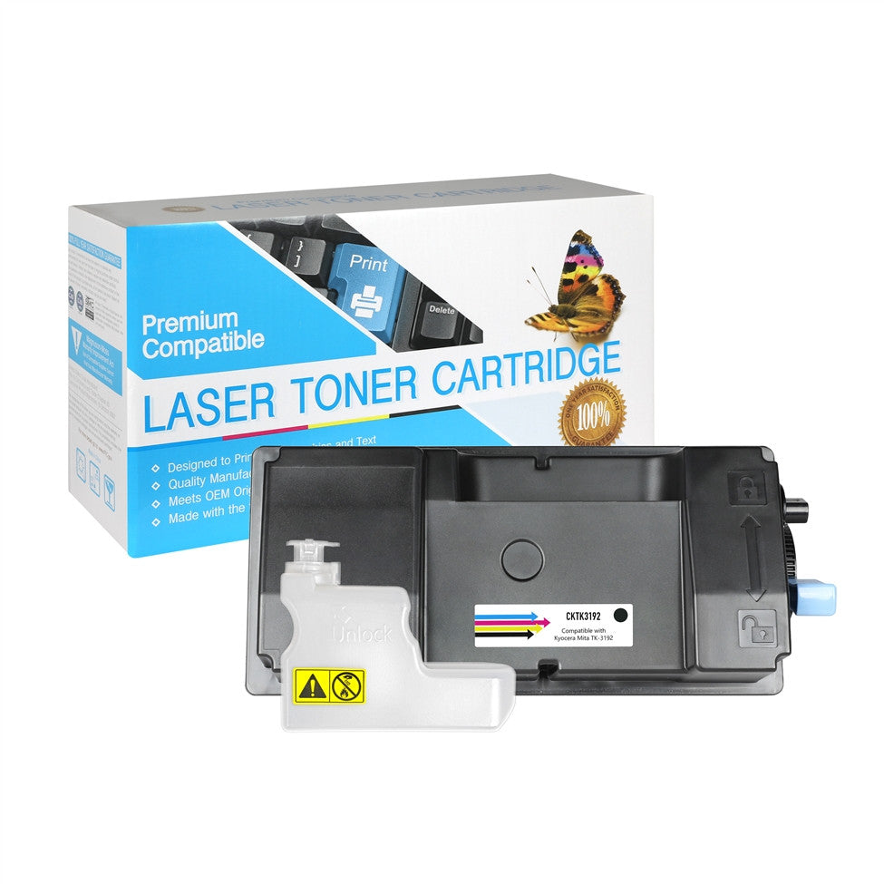 Compatible Kyocera-Mita TK-3192 (Black) Toner Cartridge - 25,500 Page Yield