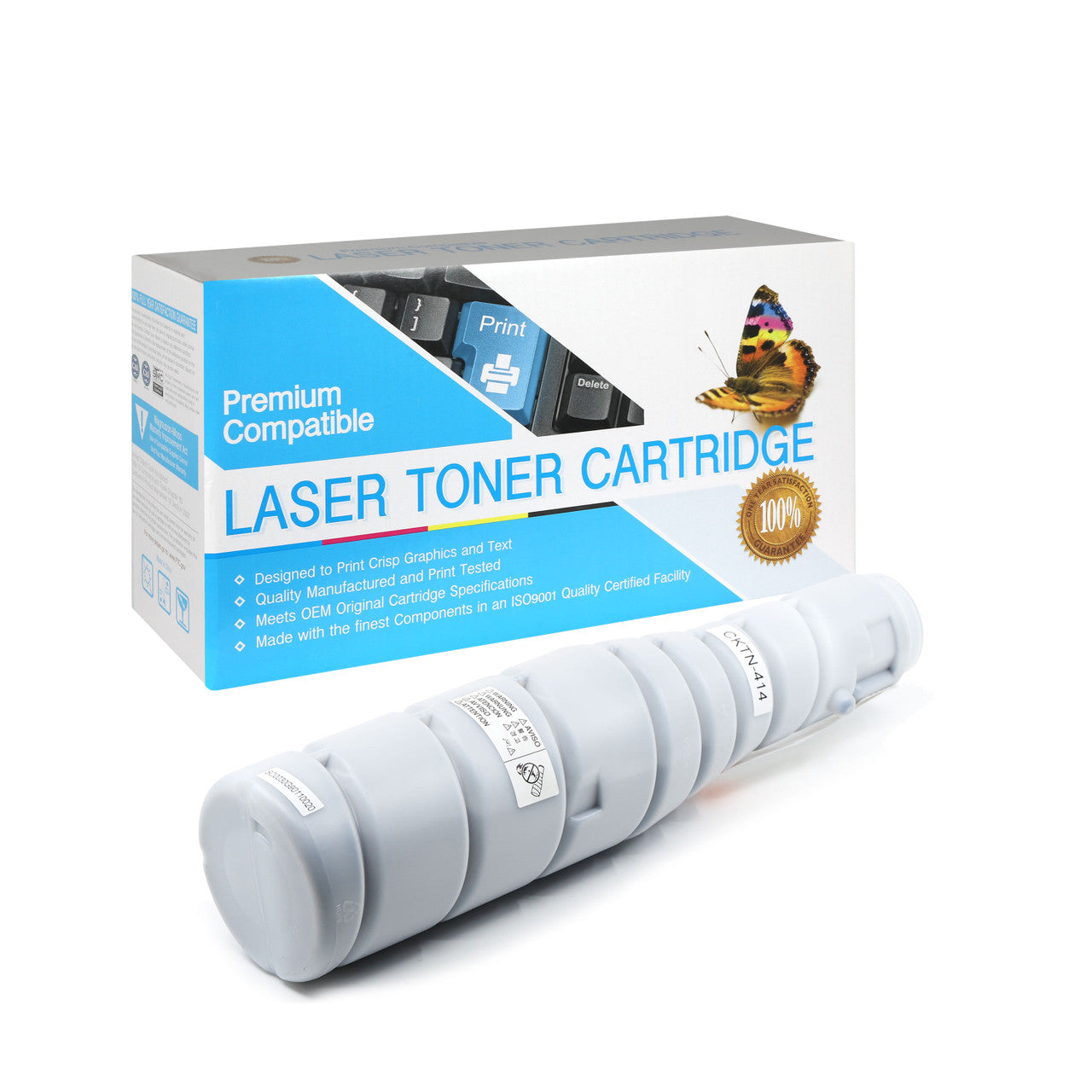 Compatible Konica Minolta TN-414 Toner Cartridge (Black) by SuppliesOutlet