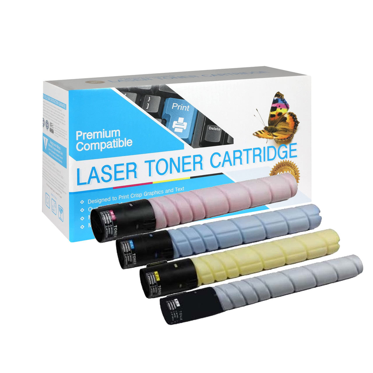 Compatible Konica Minolta TN-321 Toner Cartridge (All Colors) by SuppliesOutlet